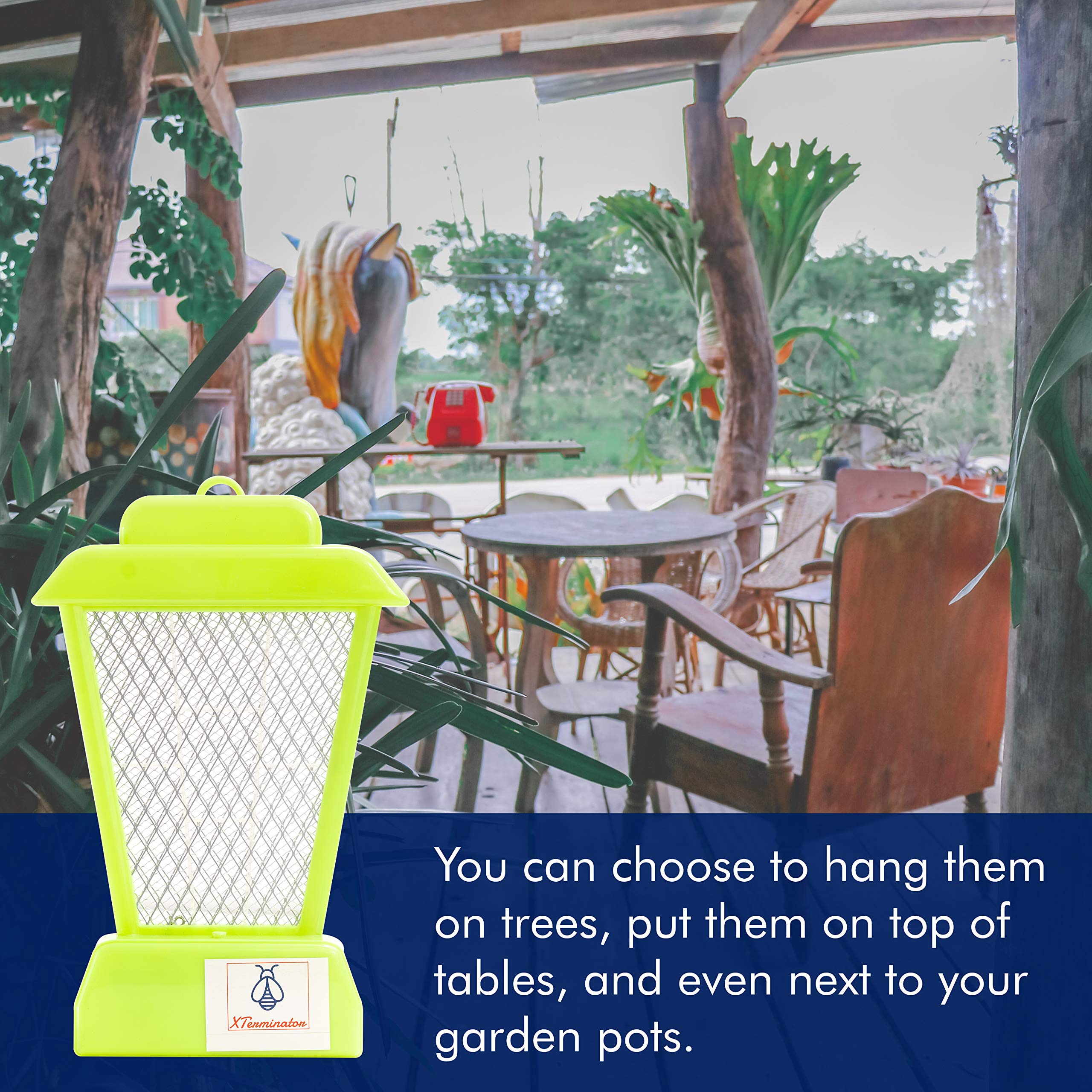 Lantern-Style Bug Zapper : Amazon.sg: Garden
