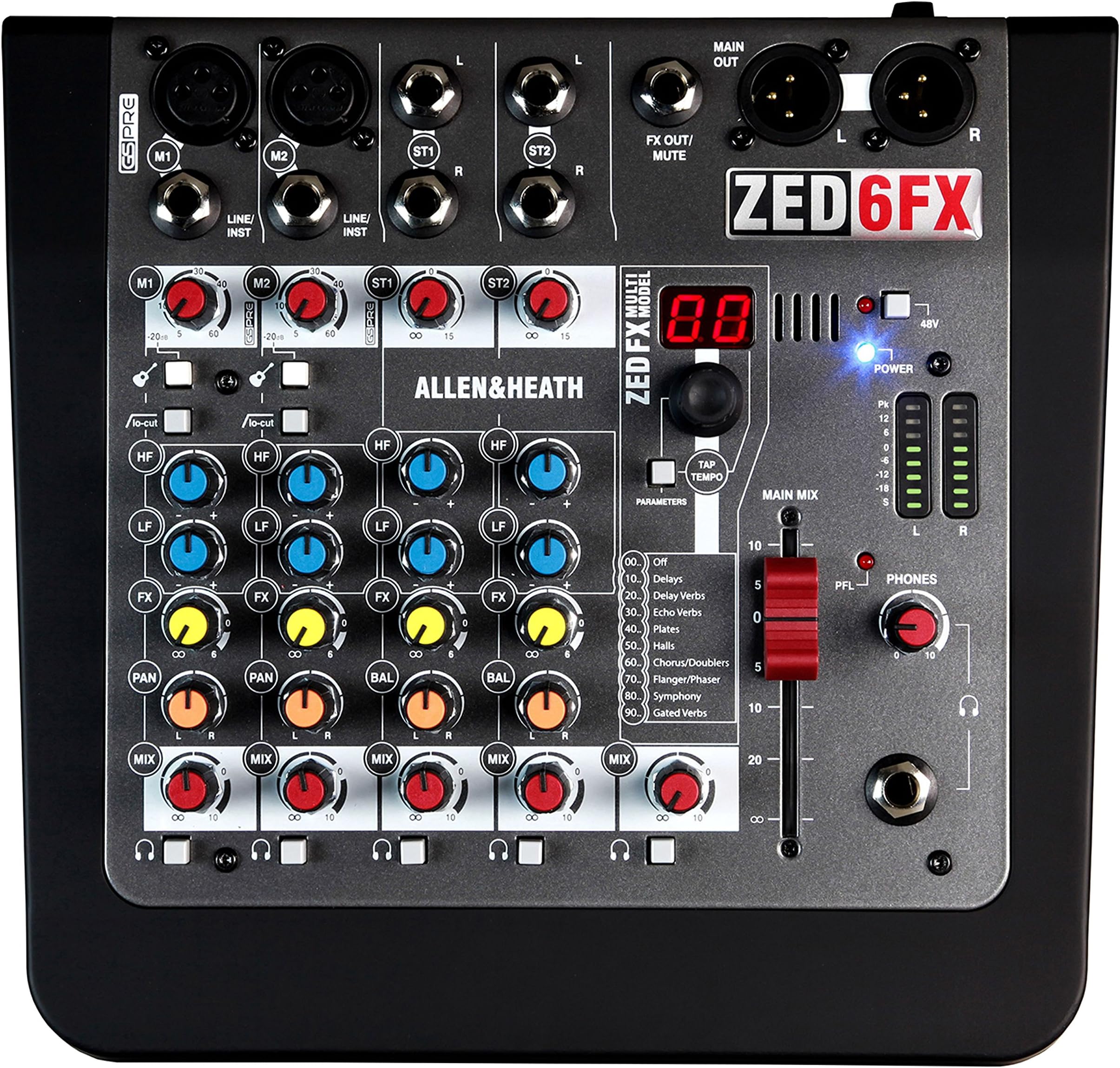 Allen & HeathZED-6FX - Analog Mixer