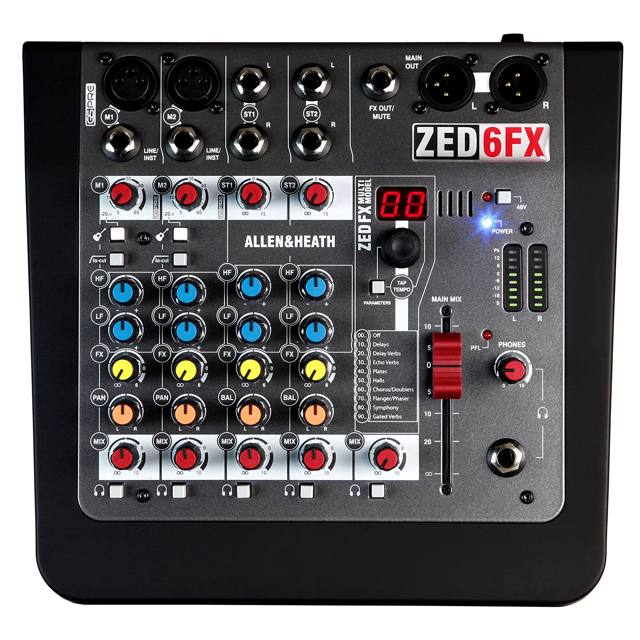 Allen & HeathZED-6FX - Analog Mixer