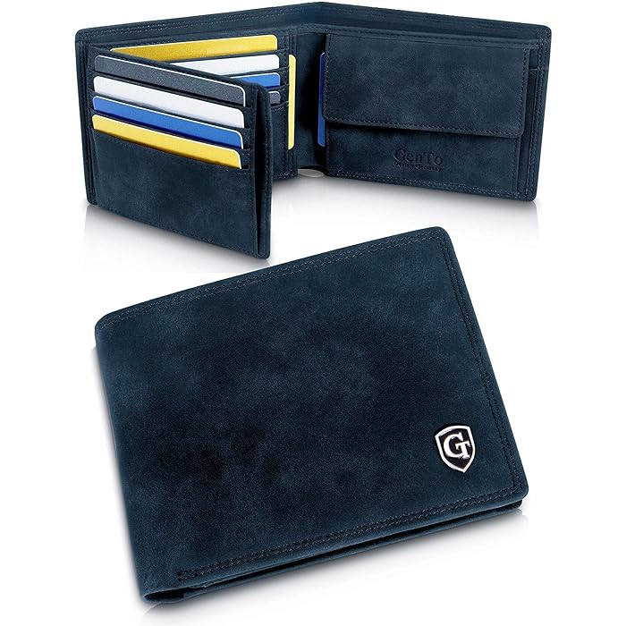 Buy GenTo® Manhattan Men's Wallet in Landscape Format with Coin