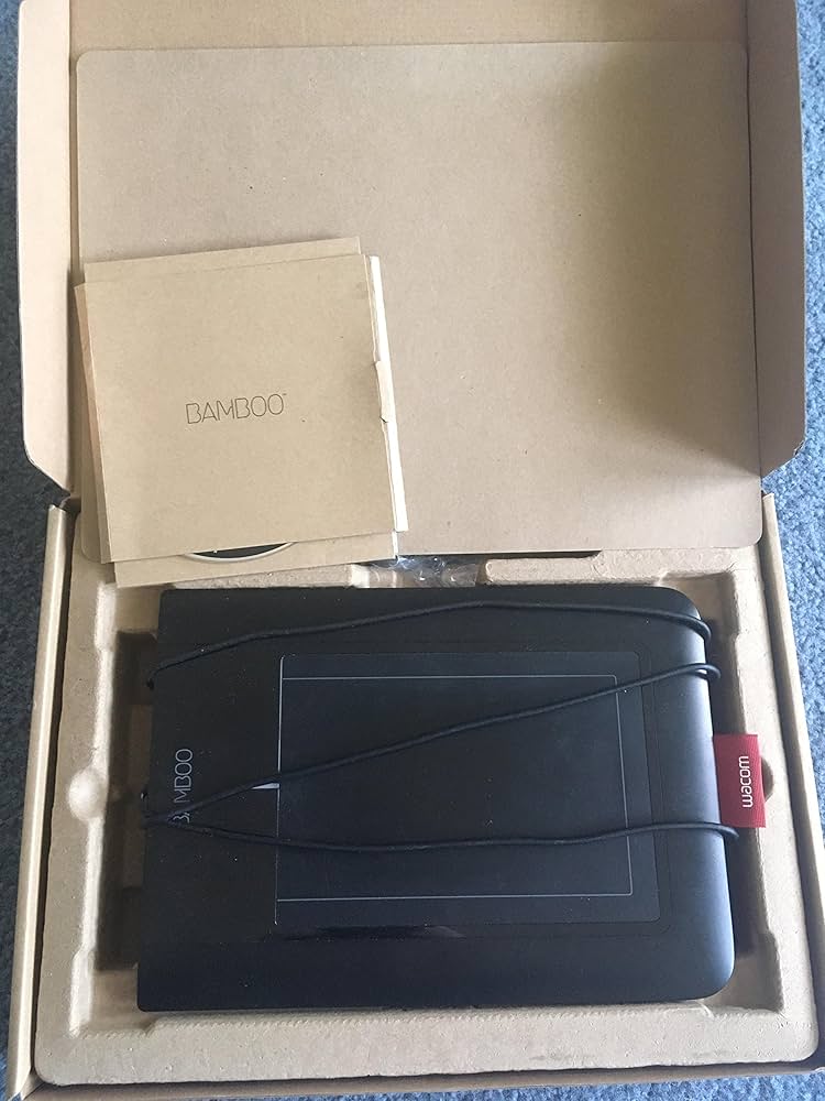 D3【中古】WACOM Bamboo Art Master CTE-650/S1 Wacom BAMBOO FUN CTE-650 Graphics Drawing Tablet with USB