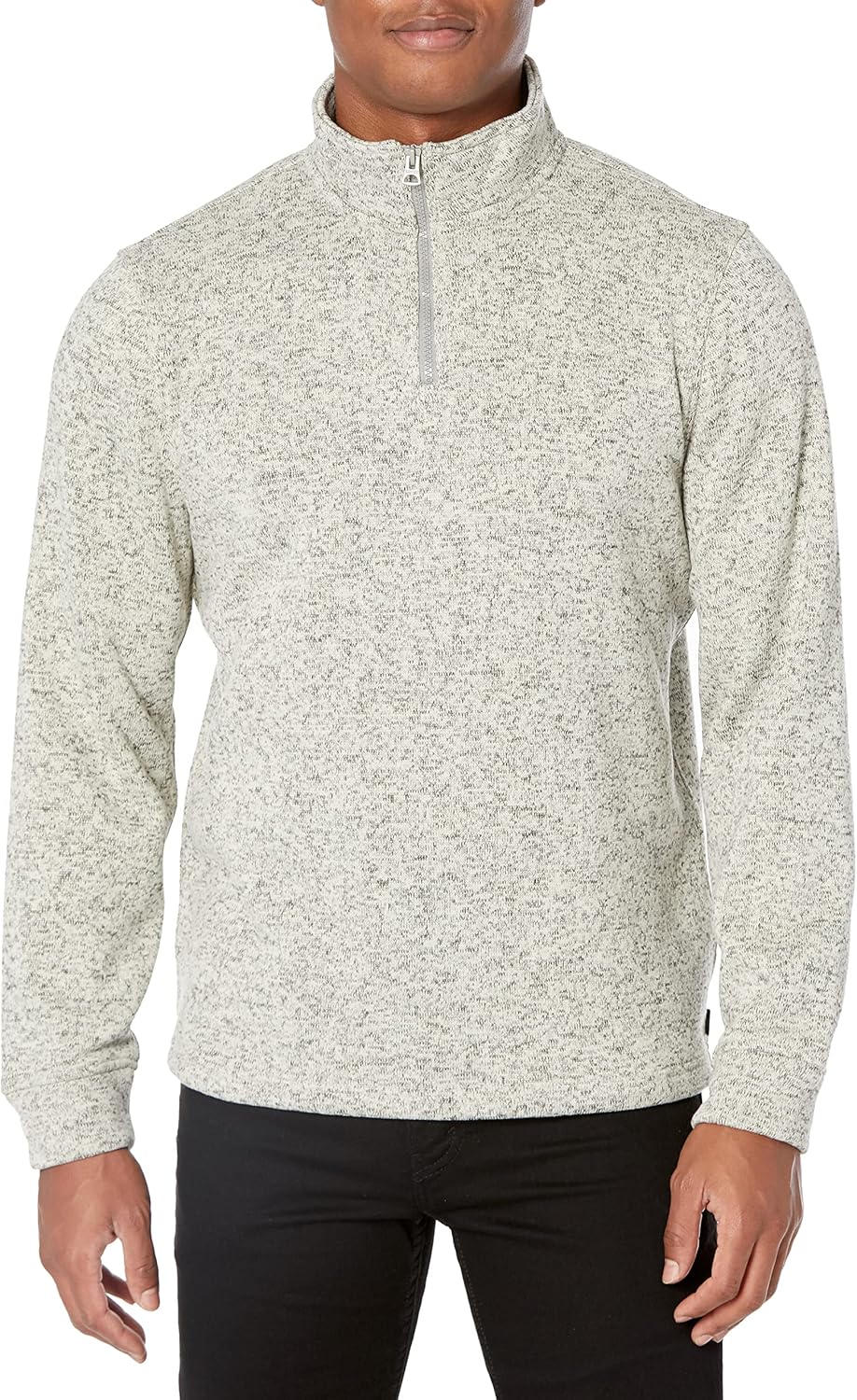 Lucky Brand Men's Los Feliz Mock Neck Half Zip Fleece