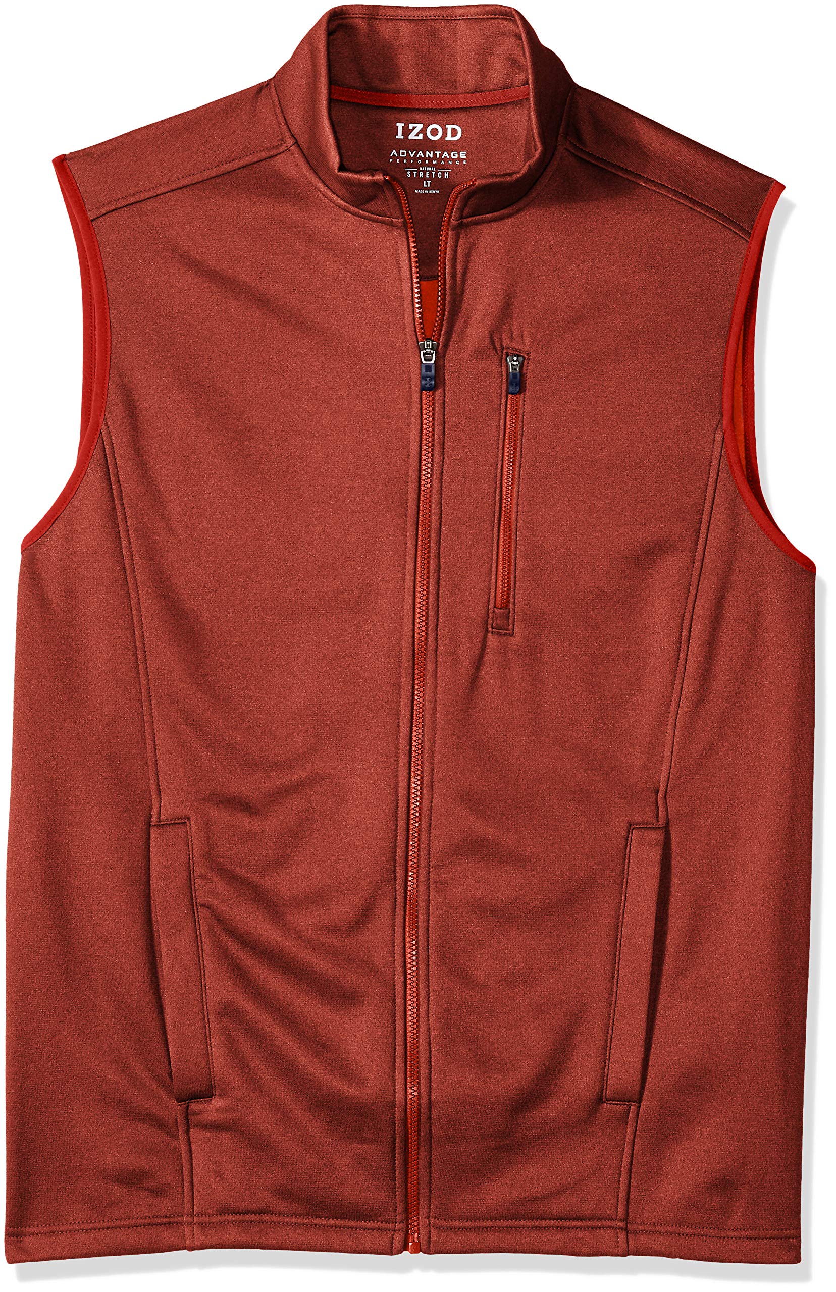 Izod Mens Big And Tall Advantage Performance Spectator Fleece Vest