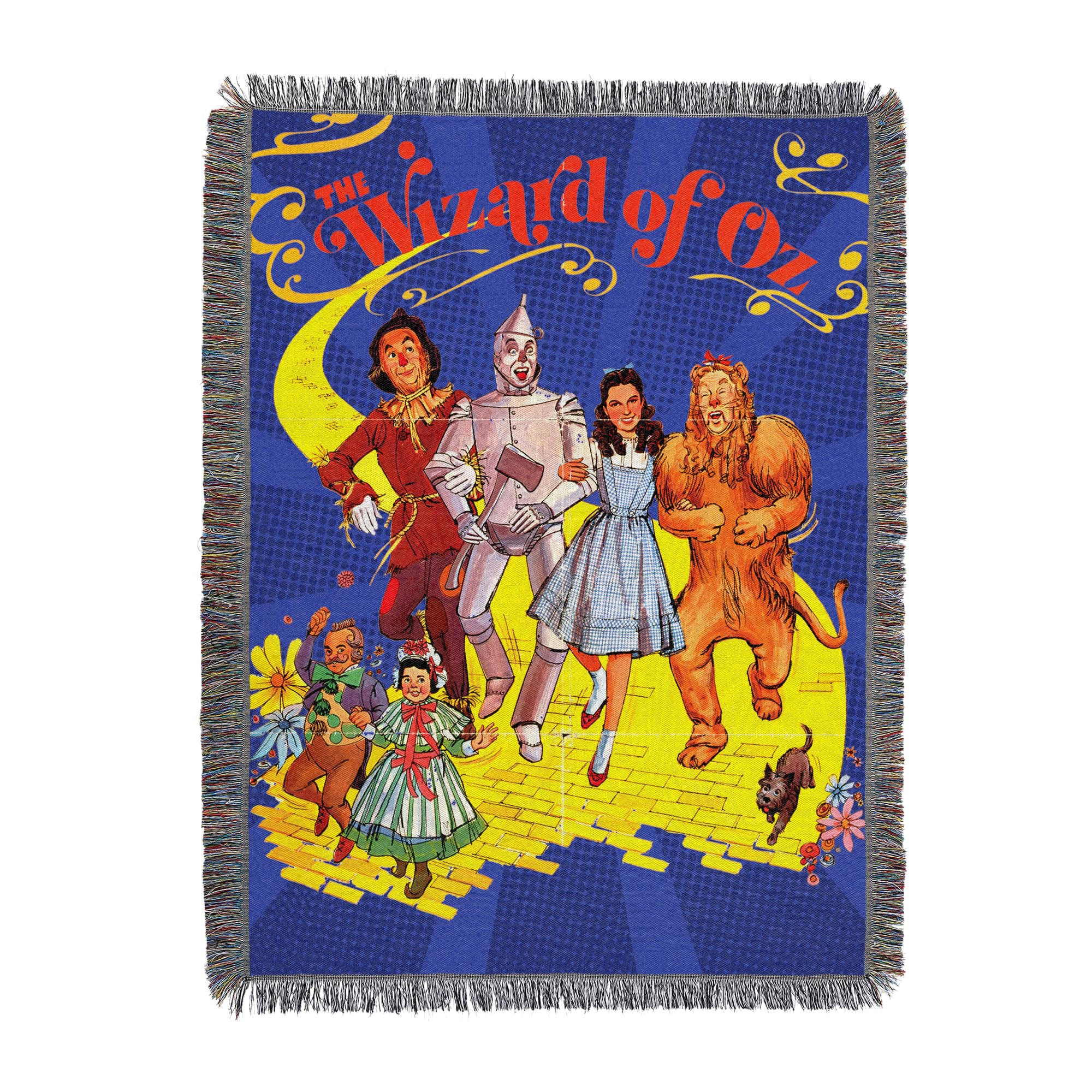 Amazon.com: Northwest Wizard of Oz Woven Tapestry Throw Blanket