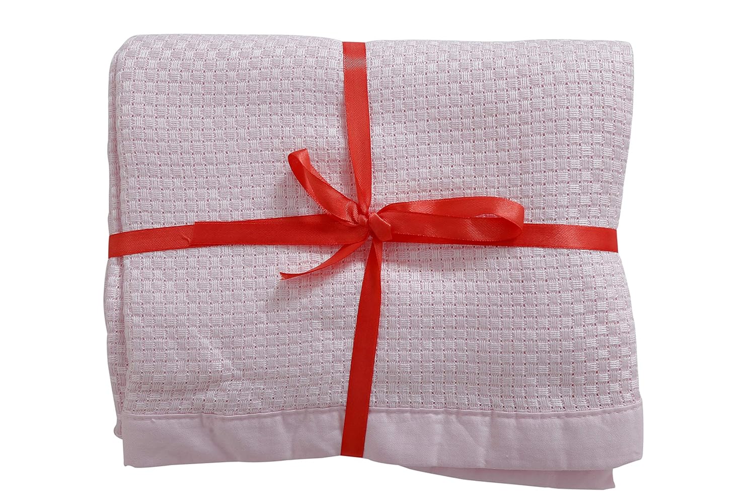 Buy BAMBOO GREENS Exclusive Bamboo Fiber Baby Wrap/Sheet (Box Weave) Pink (Size100x150cms