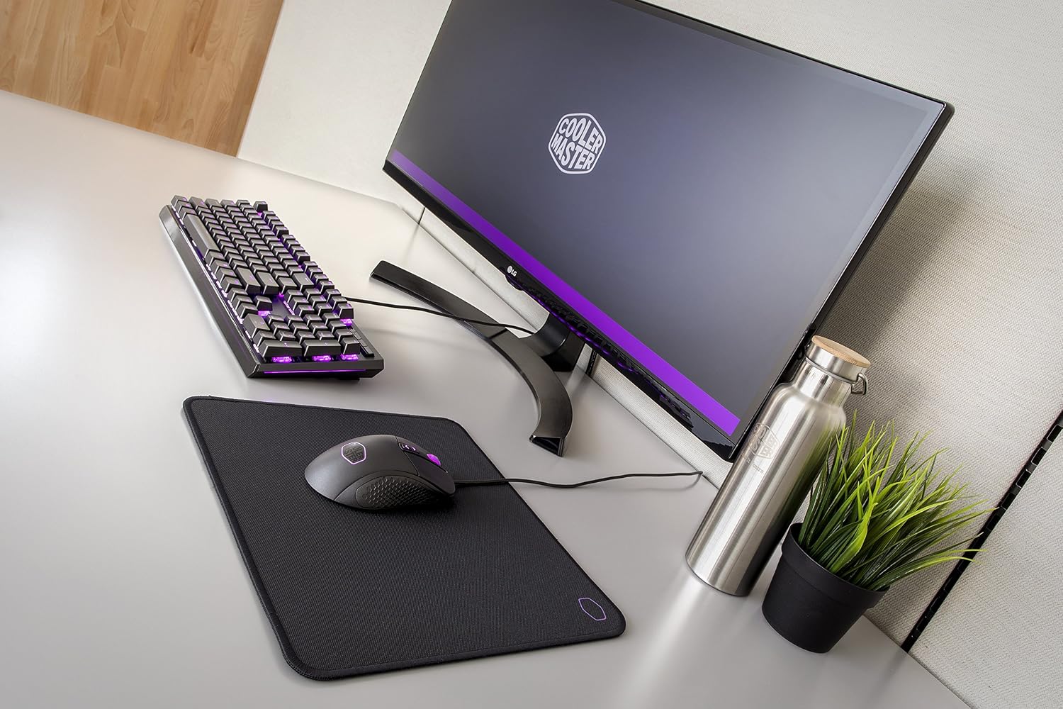 Cooler Master MP510 Medium Gaming Mouse Pad with Durable, Water-Resistant Cordura Fabric