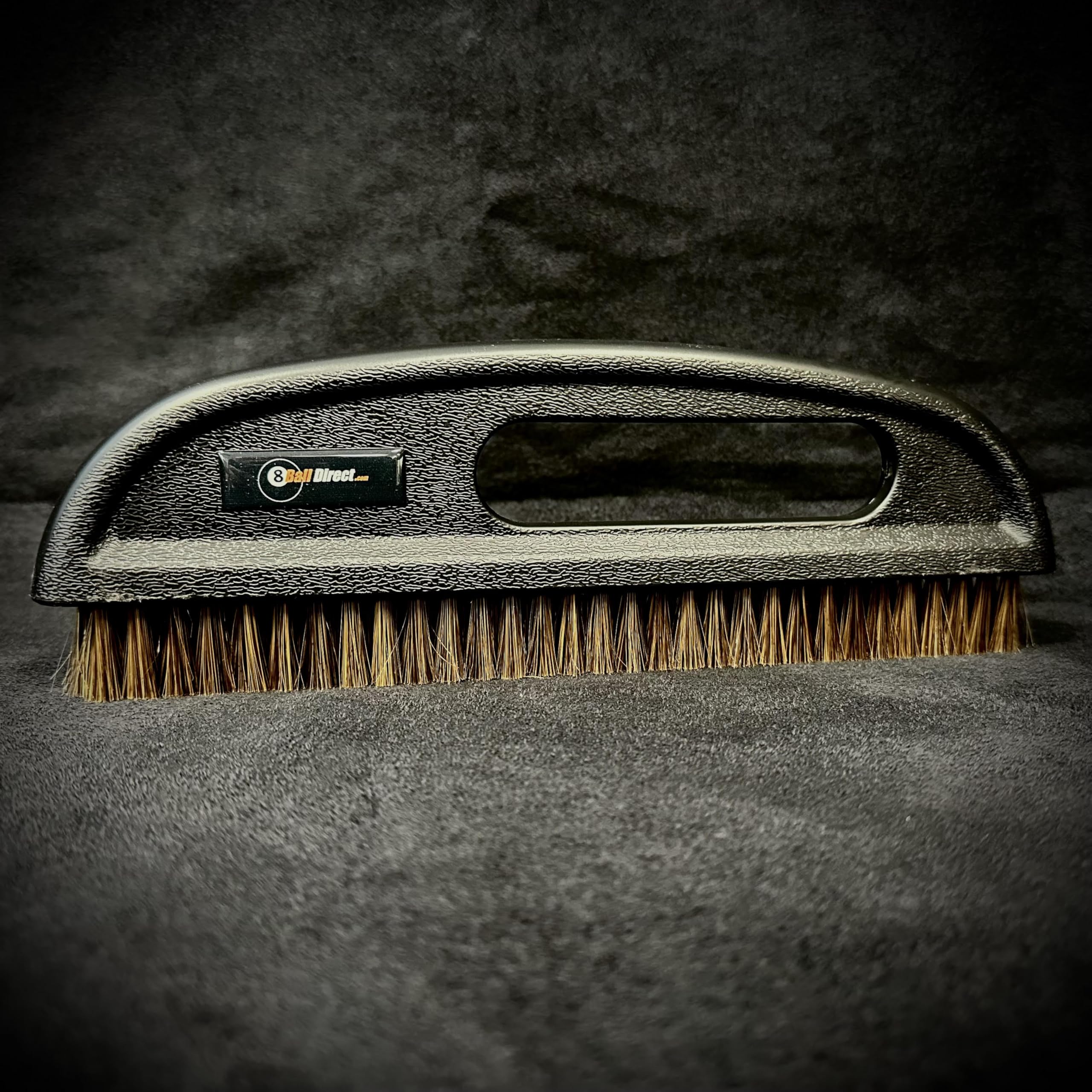 8 Ball Direct Black Horsehair Pool Table Rail Brush/Pool Table Under Cushion Brush - Pool, Snooker, Billiards (Black)