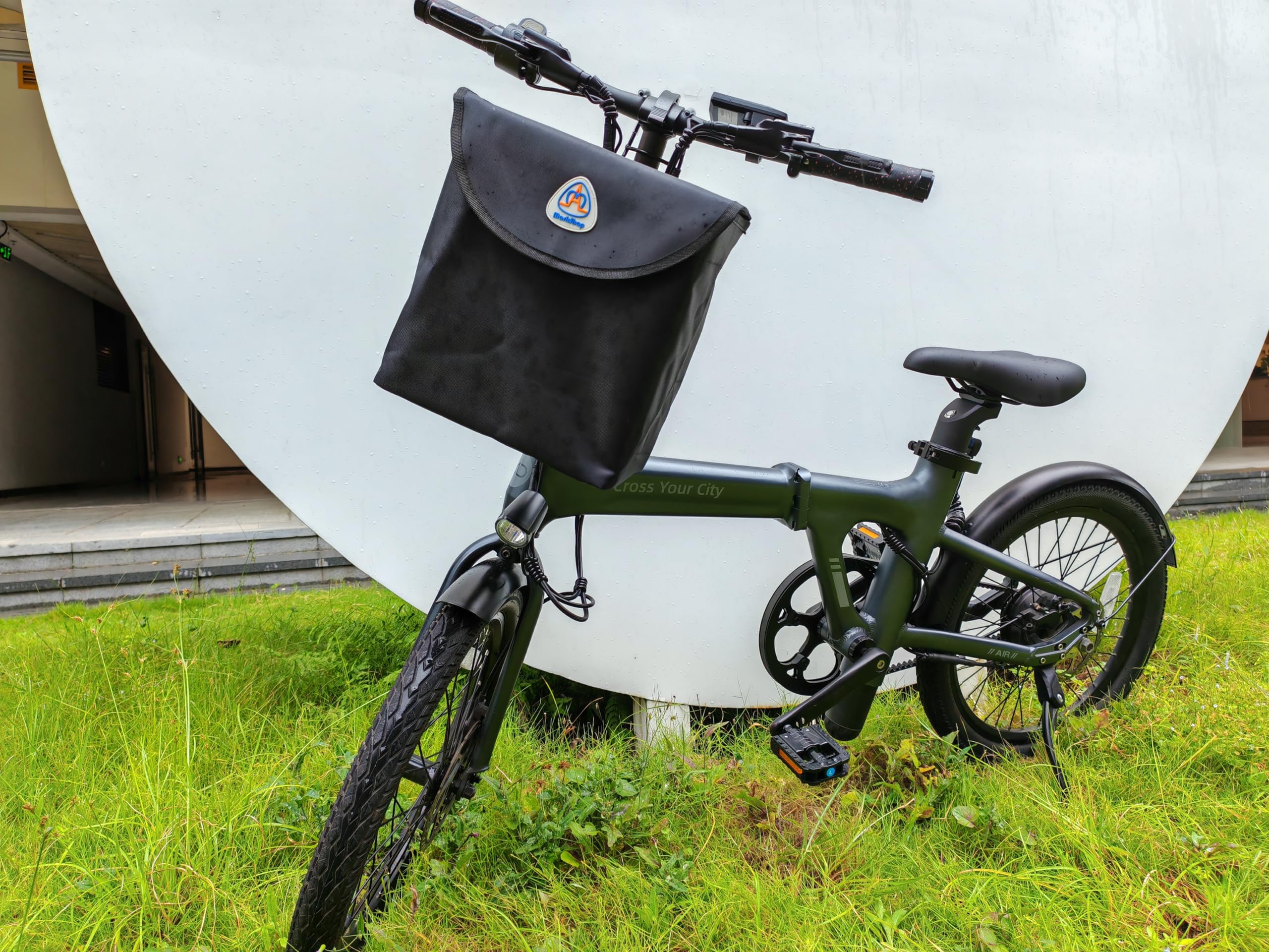 Markshop Bike Basket Front Adult, Assemble-Free, Easy Install, Waterproof Bicycle Basket with Lid - Image 4