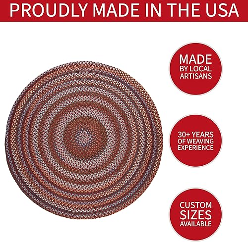 Miniatura 26 de Tapete reversible de lana, texturizado, grueso, trenzado. , Lana, Azul (Blue Dragon) Roca Negra,Azul (Blue Dragon),Mezcla azul y verde,Rojo