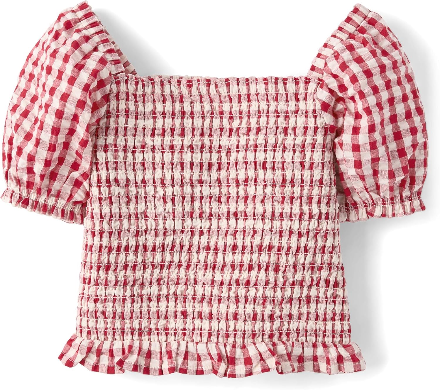 Gymboree Girls' Short Sleeve Smocked Top