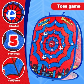 Bean Bag Toss Game Toy, 3-in-1 Corn Bag Toss Board Toy,Family Party Party Supplies for Kids,Gift for Boys Birthday or Christmas for Toddlers Ages 3-10 Year Old