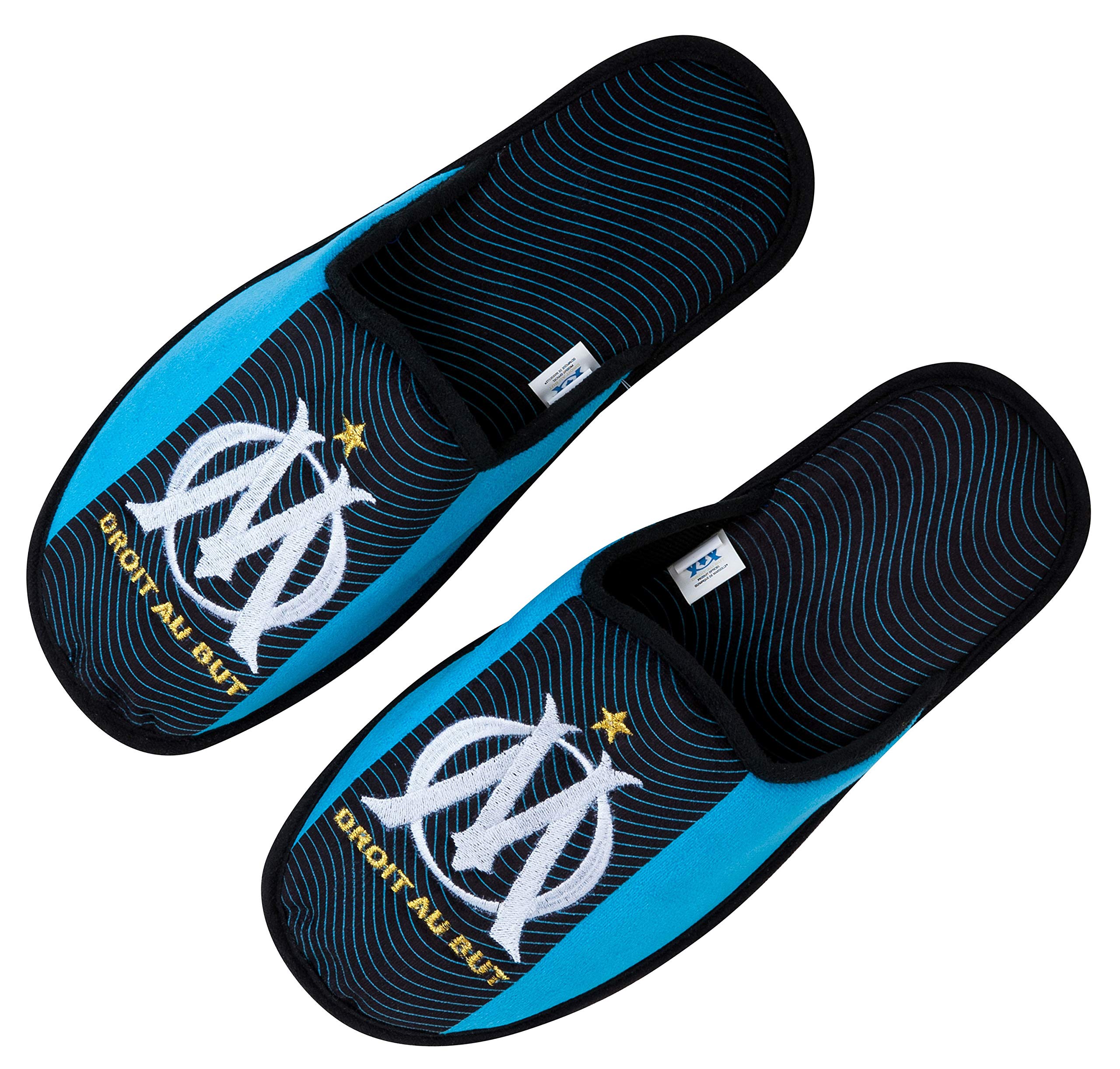 OLYMPIQUE DE MARSEILLE Chaussons Om - Collection Officielle Taille garçon