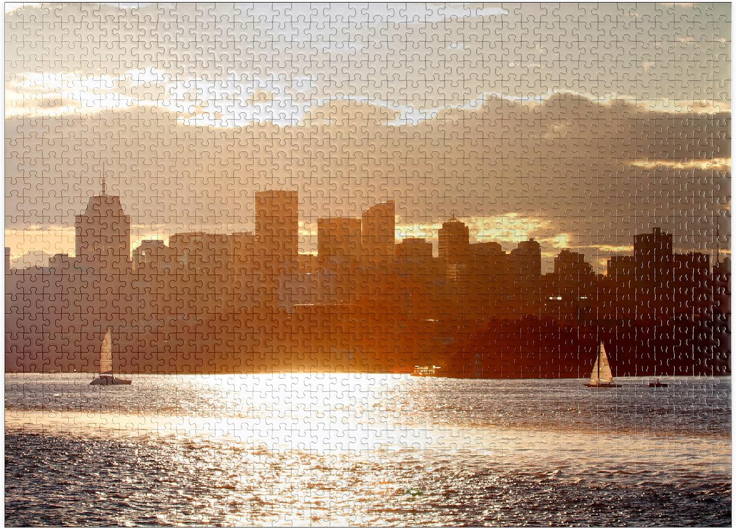 MyPuzzle North Sydney - Premium 500 Piece Jigsaw Puzzle - Made in USA