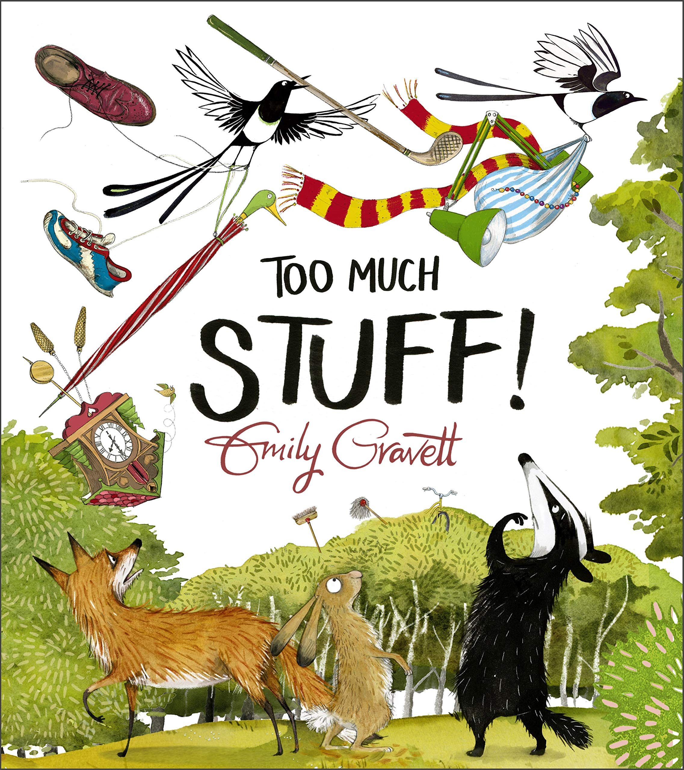 Too Much Stuff: A funny environmental story from the award-winning Emily  Gravett: 2 (A Pete the Badger Story, 2) : Gravett, Emily, Gravett, Emily:  ...