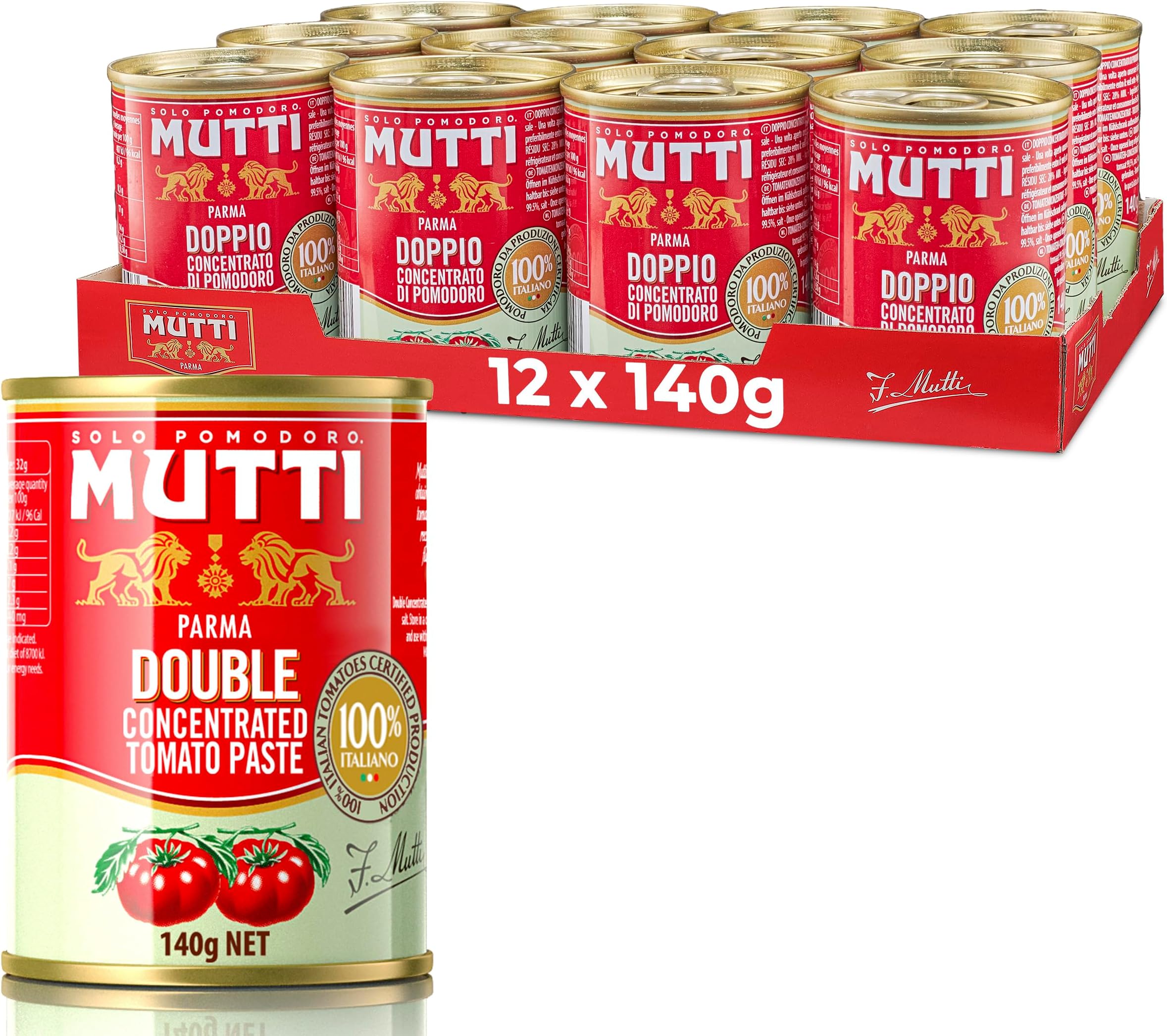 Tomato Purée 140g (Pack of 12)