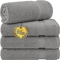 Vista 30 de Cotton Paradise Tapetes de baño antideslizantes 100% algodón para baño, 17 x 24 pulgadas, suaves, absorbentes, de secado rápido, lavables a máquina