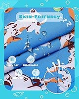 Vista 48 de maamgic Traje de baño para niños con forro de compresión elástico para niño Yema de Huevo Coco