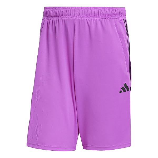 Adidas Mens Train Essentials Piqu 3-Stripes Shorts
