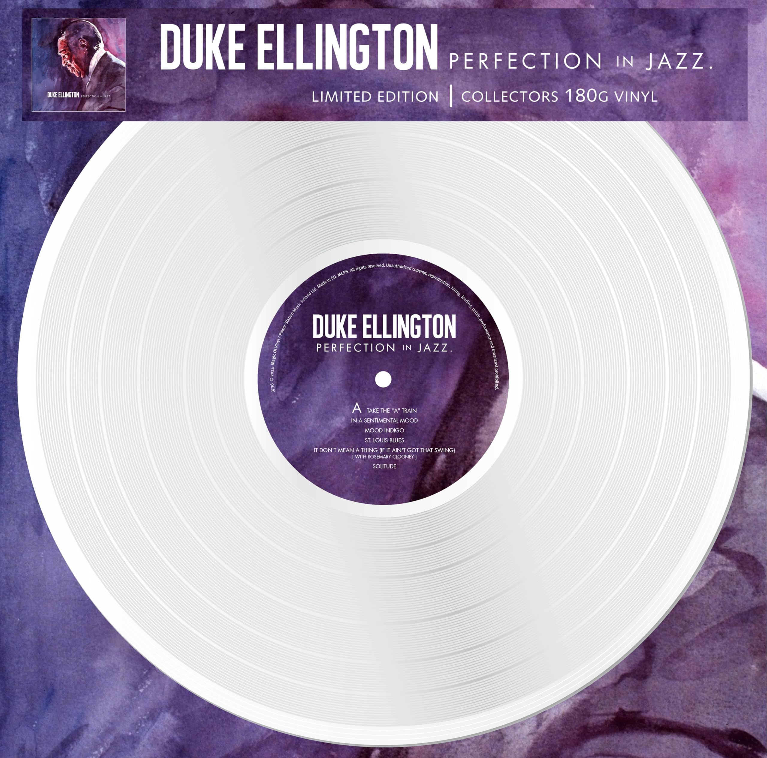 Duke Ellington - Perfection in Jazz - Limitiert - 180gr. White