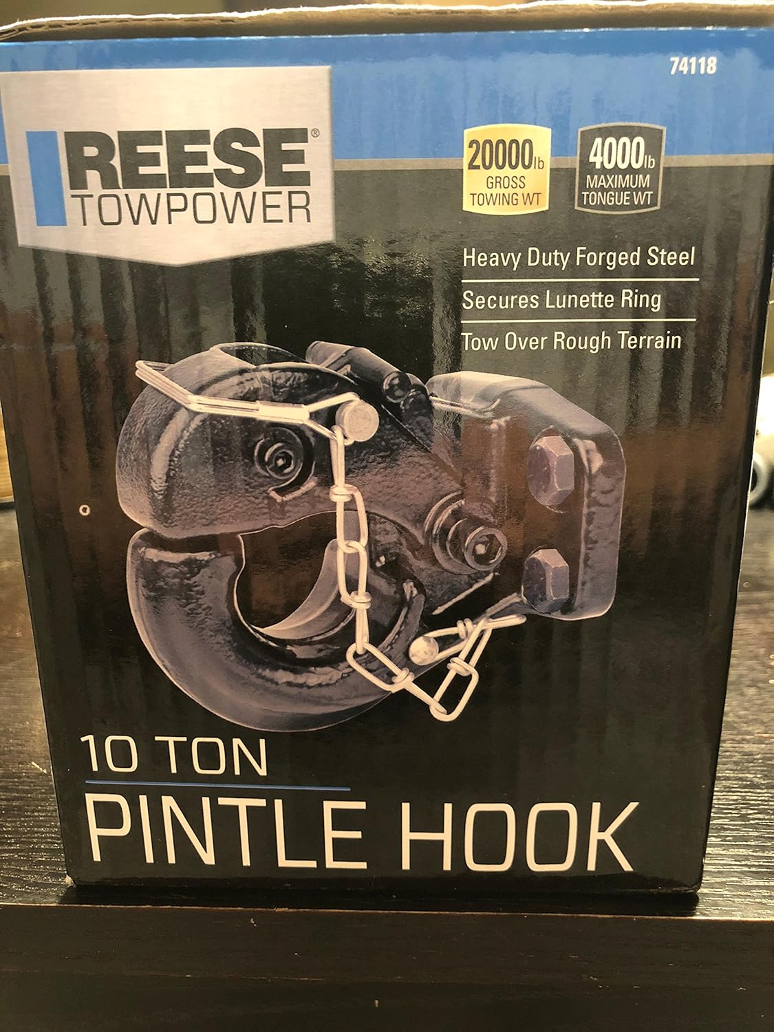 Reese Towpower 74118 10 Ton Pintle Hook