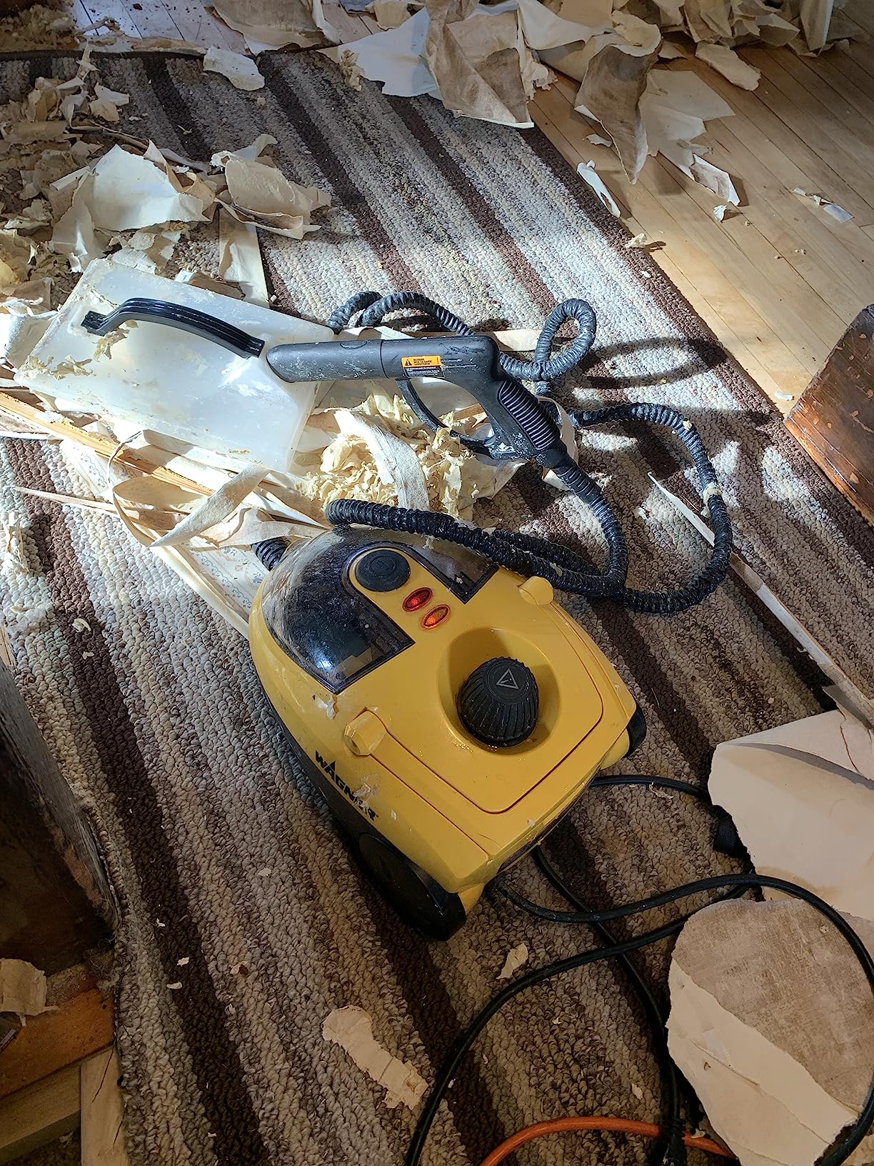 Wagner On-Demand Steam Cleaner & Wallpaper Removal,Multipurpose Power Steamer,18 Attachments Included photo review