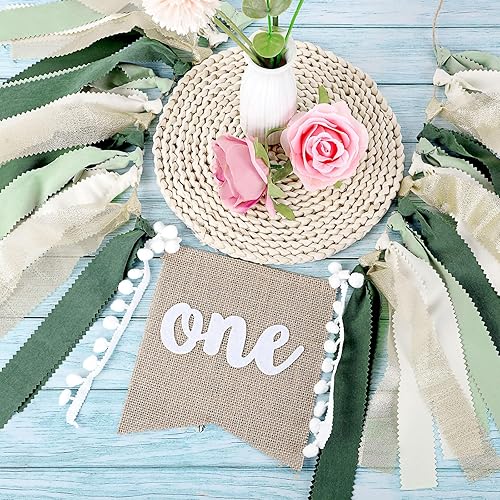 Miniatura 4 de Buryeah 2 carteles para silla alta de gemelos de safari para el primer cumpleaños salvaje, decoración de baby shower, gemelos de primera selva,