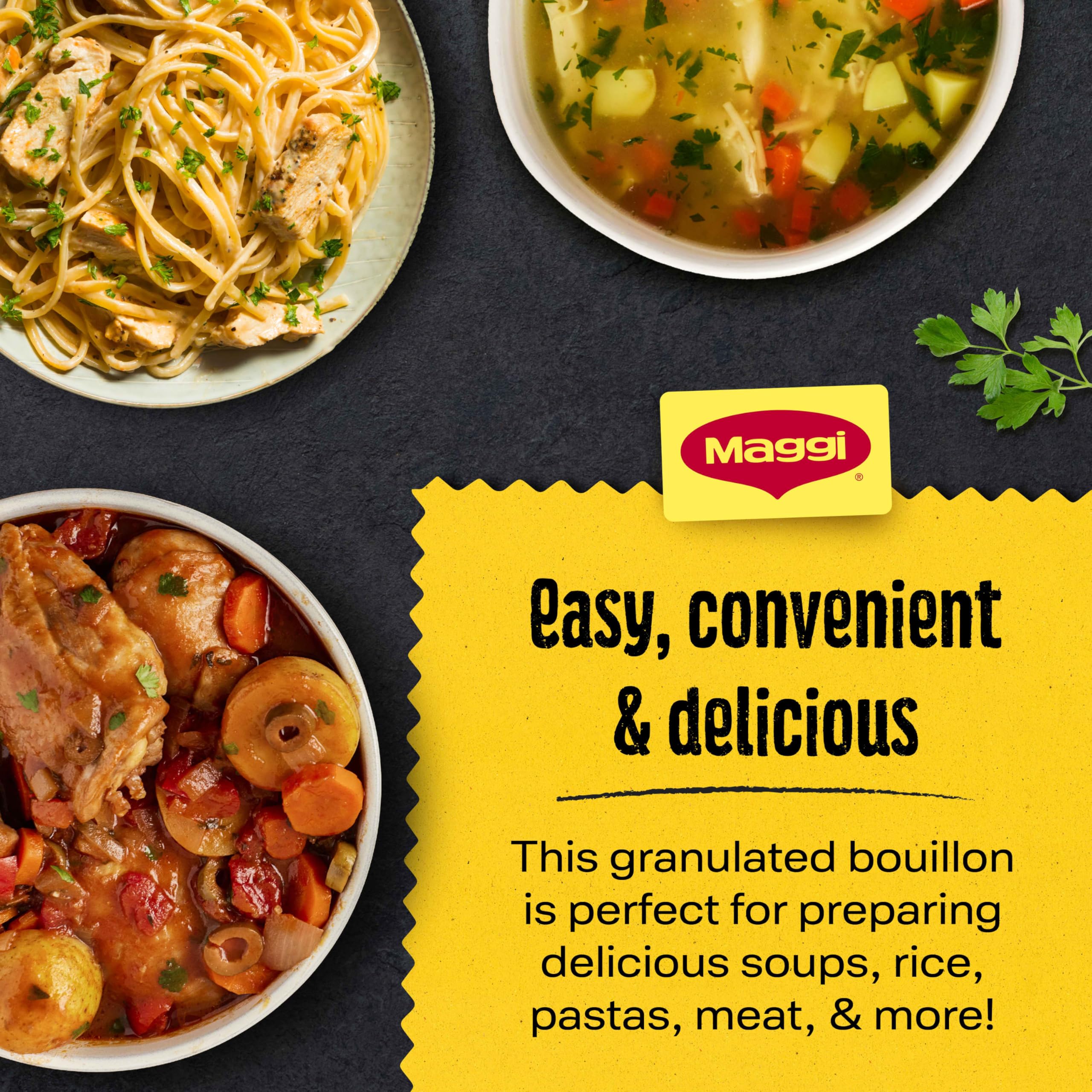 Maggi Granulated Chicken Flavor Bouillon, 15.9 oz