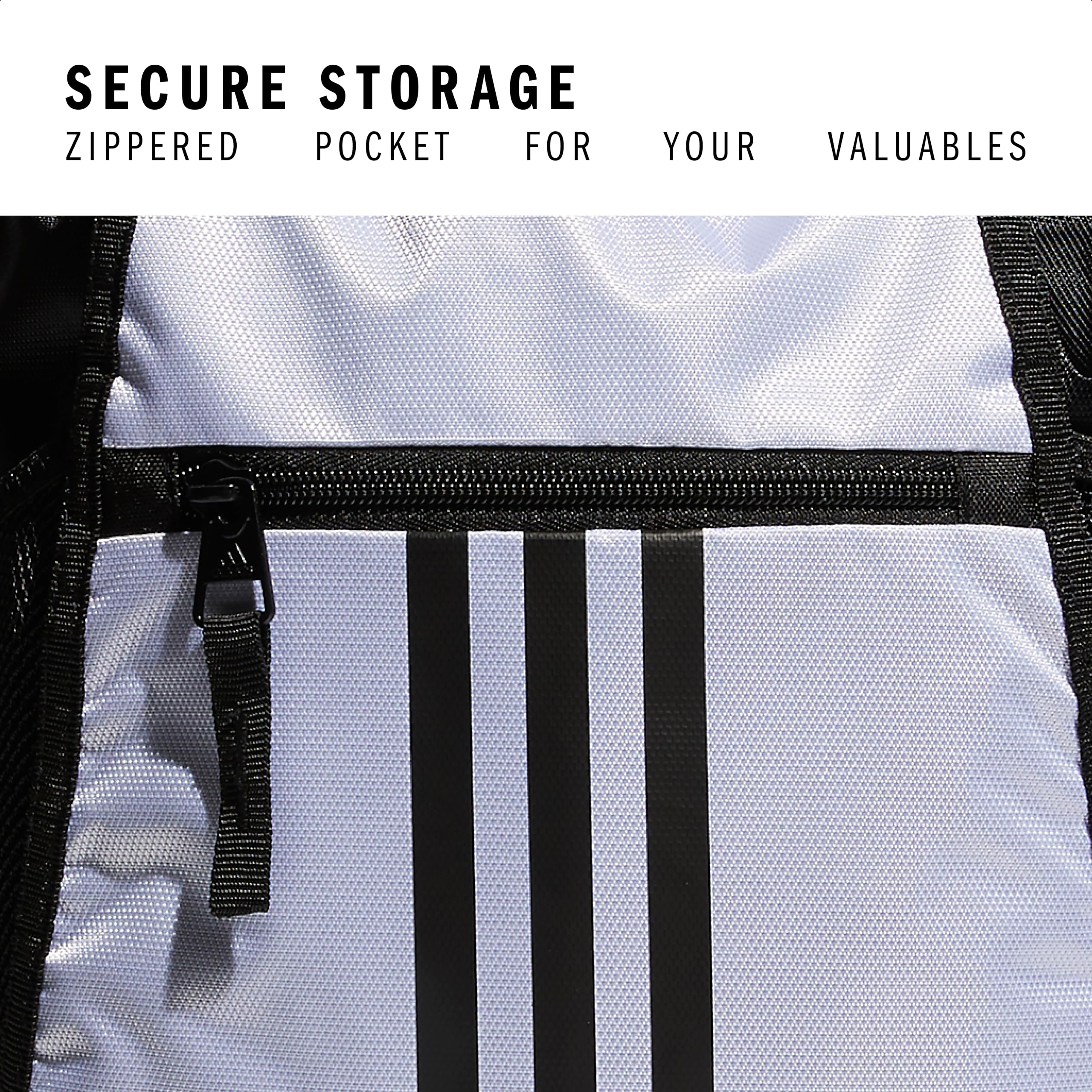 adidas Alliance Sackpack – Drawstring Backpack for Sports, Small Gym Bag
