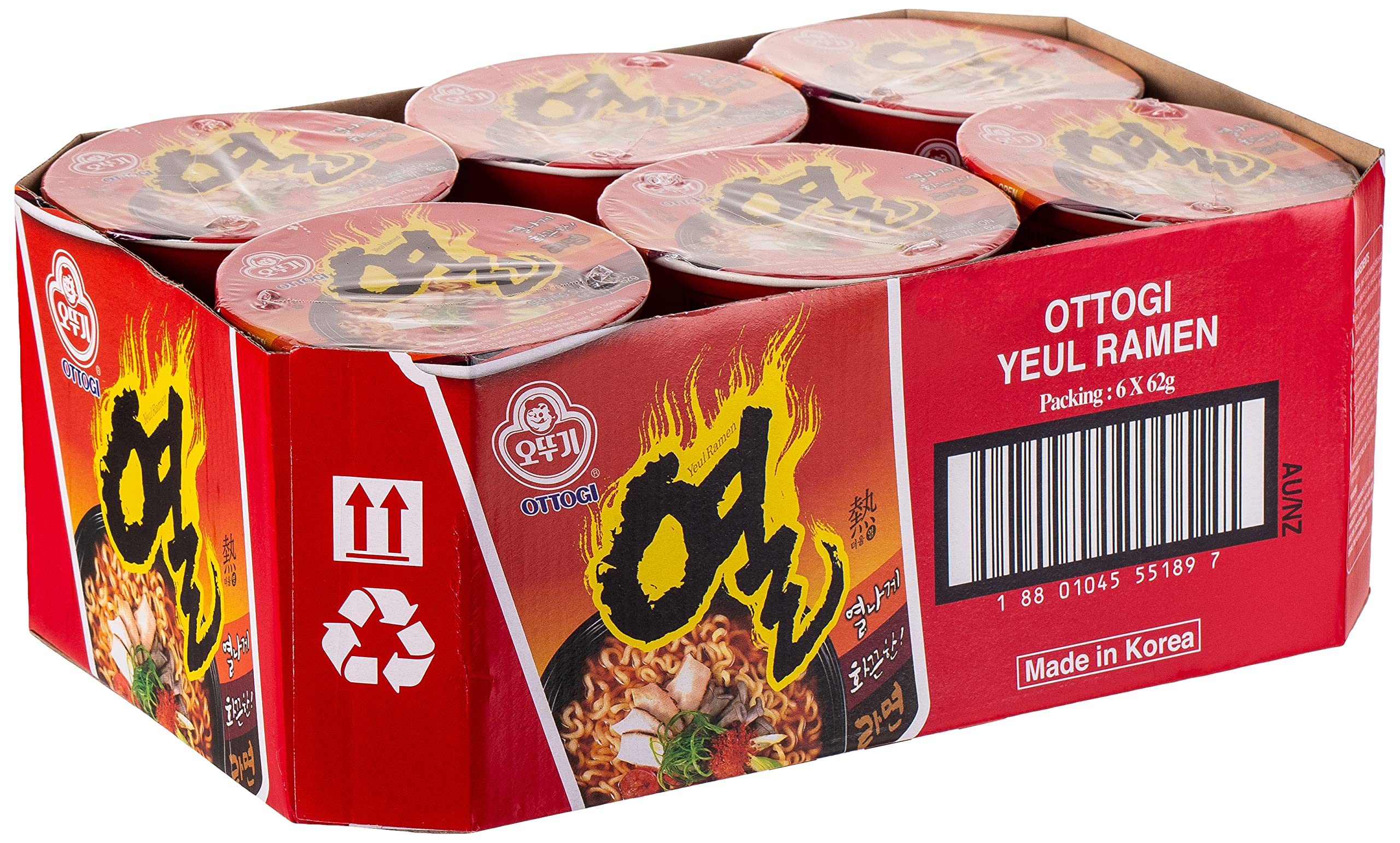 OttogiYEUl Cup, 6 X 62 Gm