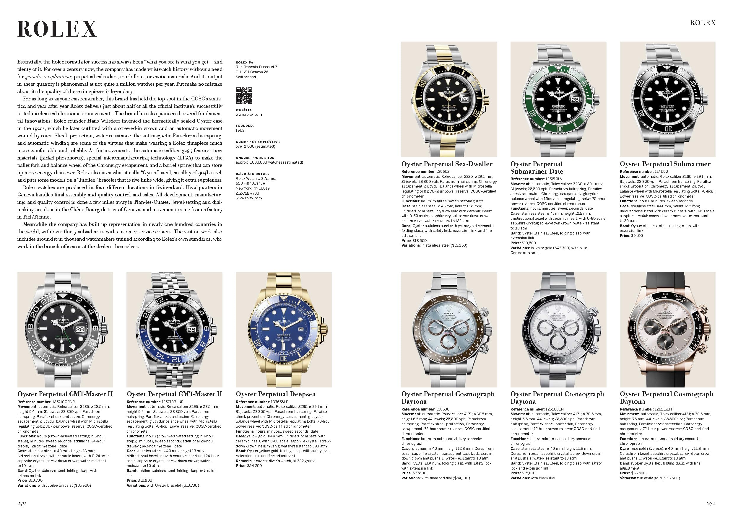 Wristwatch Annual 2025 /anglais: The Catalog of Producers, Prices, Models, and Specifications