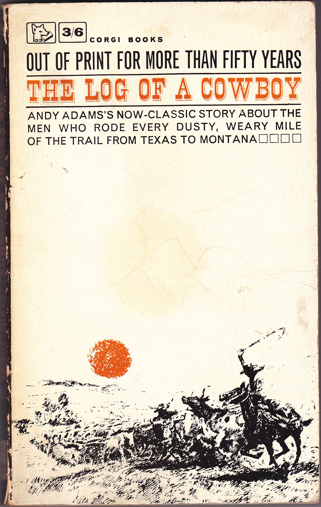 The log of a cowboy (Corgi books)