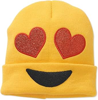 Amazon.com: Heart Eyes Emoji Emoticon Beanie Yellow Amazon.com: Heart Eyes Emoji Emoticon Beanie Yellow