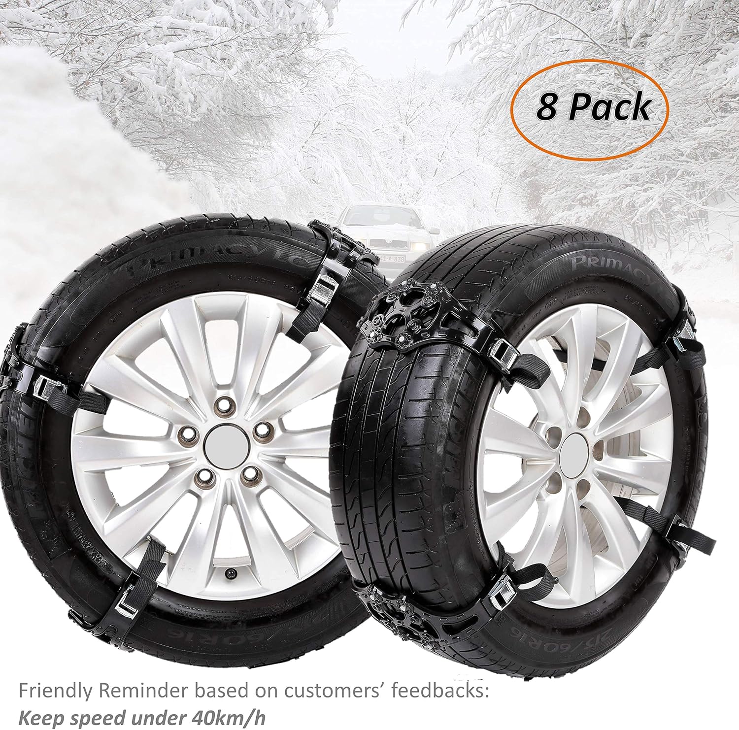 Anti Snow Tire Chains, Snow Chains for Car,Snow Chains for