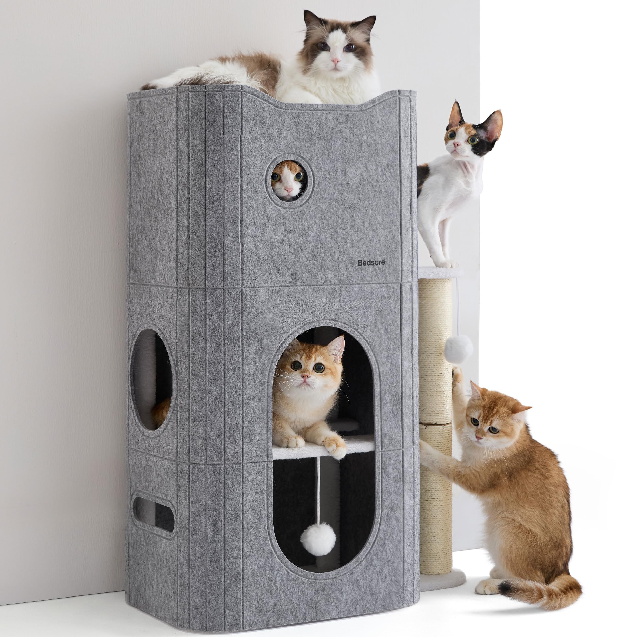 Bedsure 3-Level Cat Bed