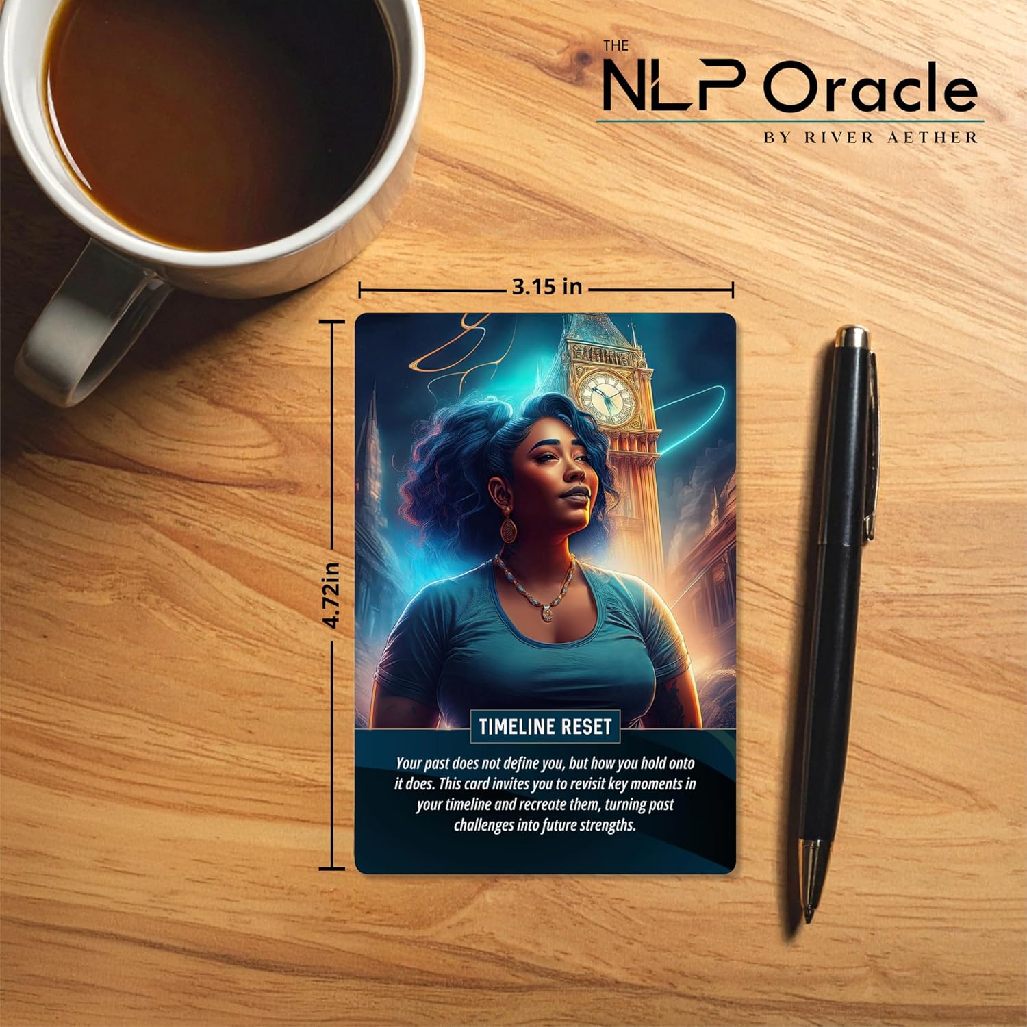 The NLP Oracle: Neurolinguistic Programming Cards for Mastering Your Reality - Deck of 70 Oracle Cards by River Aether - The Essential NLP Toolbox for Beginners to Experienced NLP Practitioners - Image 8