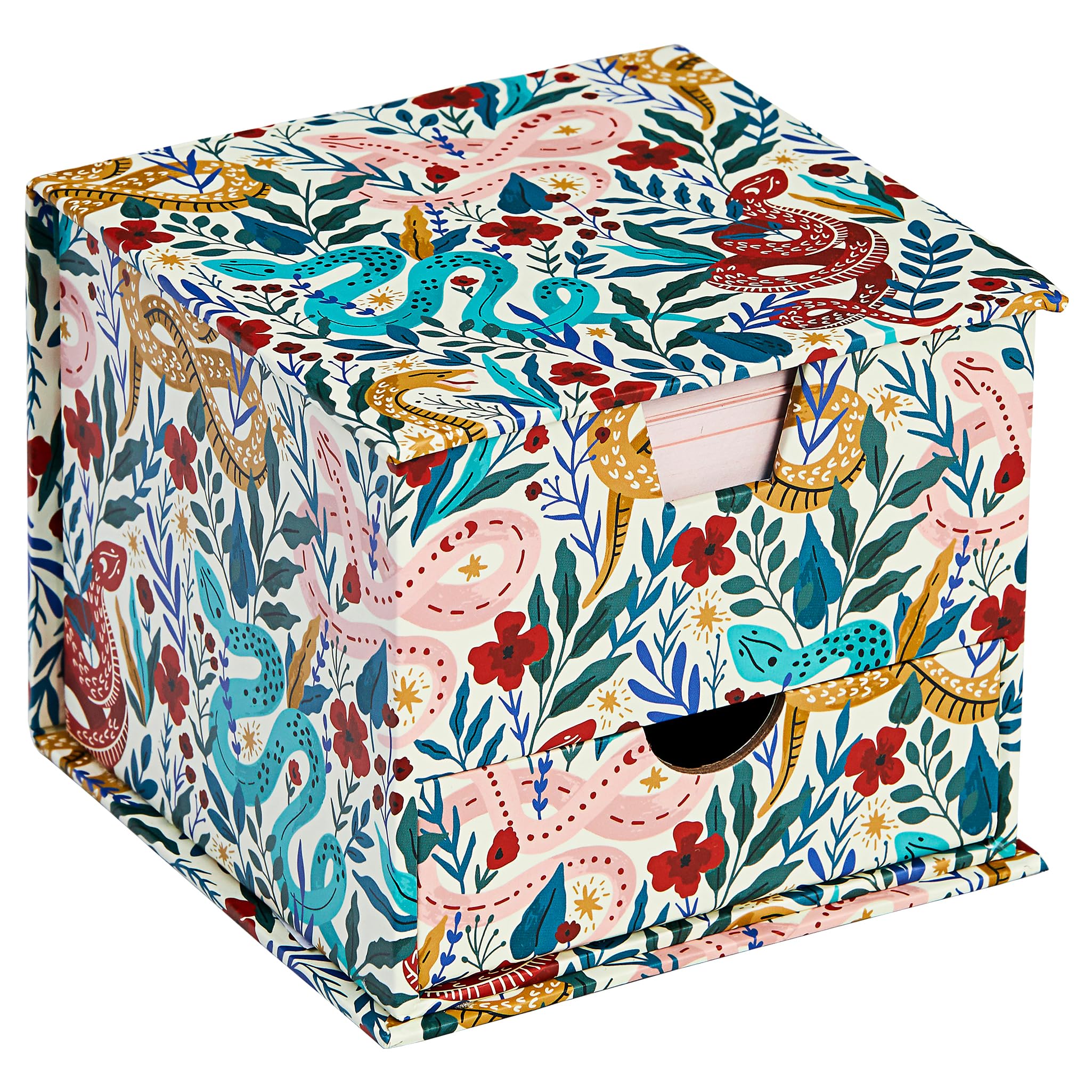 Design By Violet Serpentine Memo Storage Block Note Paper 300 Sheets Snake Design Gift Back to School Office Stationary - Image 4