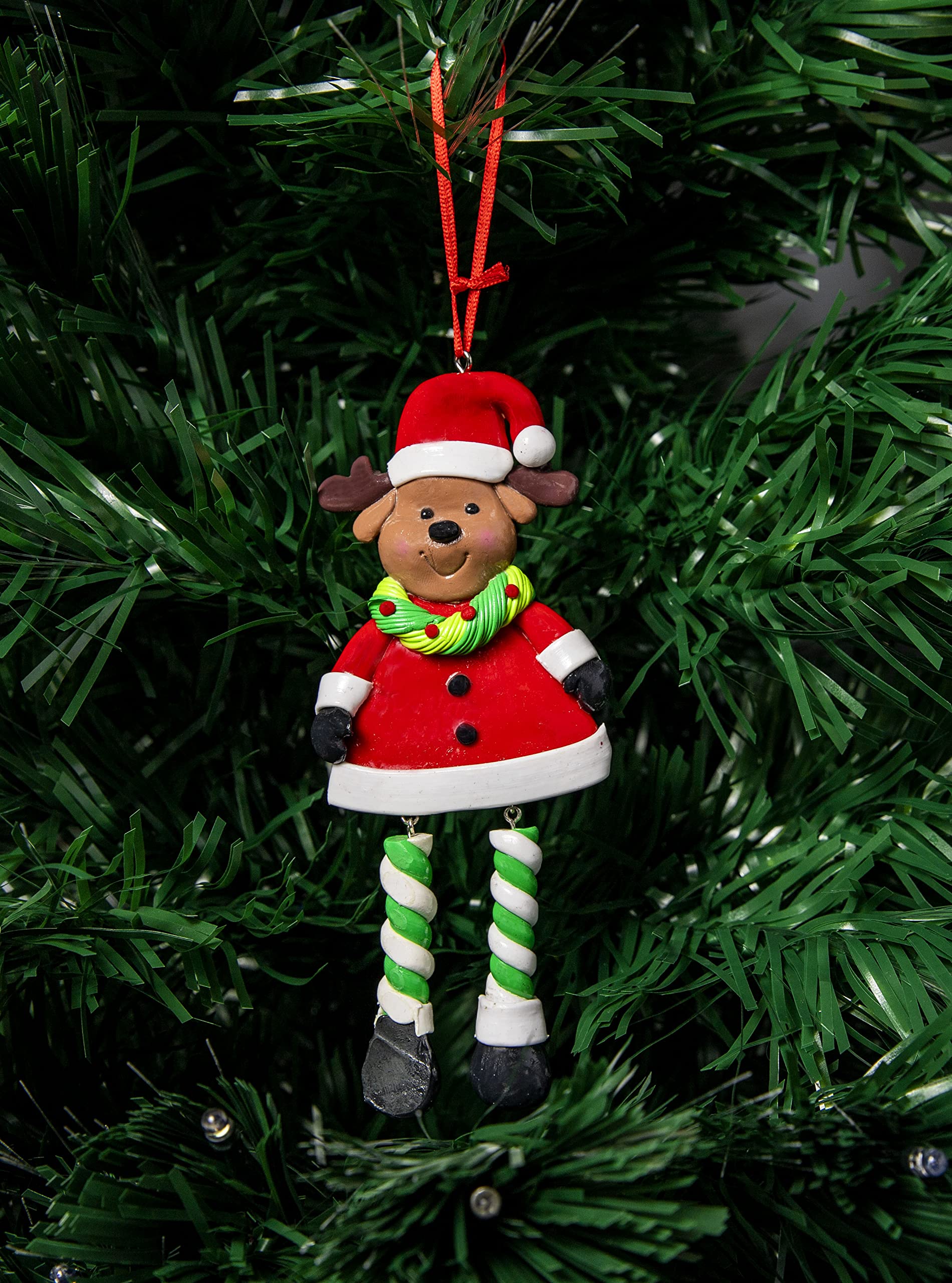 Durdiiy Set di costruzione natalizia, Giocattoli Natalizi Babbo Natale e renna o albero di Natale e pupazzo di neve per la Camera da Letto o come Decorazione di Casa,Regalo per Ragazza o
