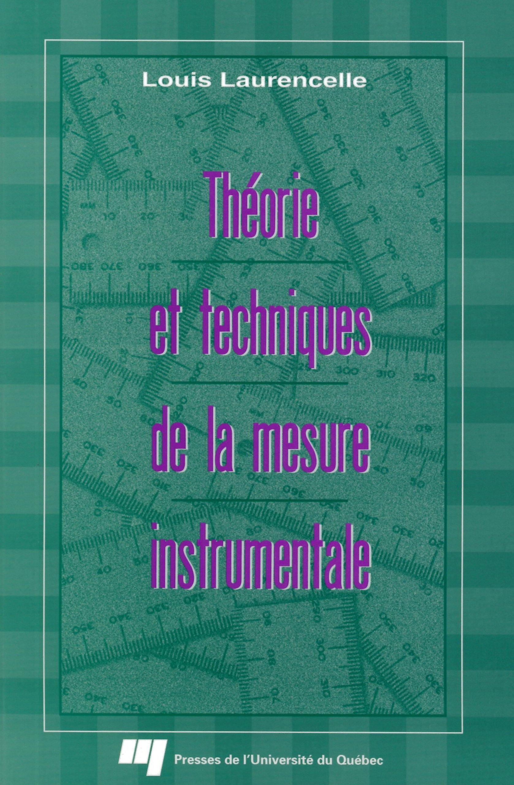 THEORIE ET TECHNIQUES DE LA MESURE INSTRUMENTALE