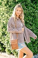 Vista 7 de Isabelle Bolso cruzado pequeño y funcional con múltiples bolsillos