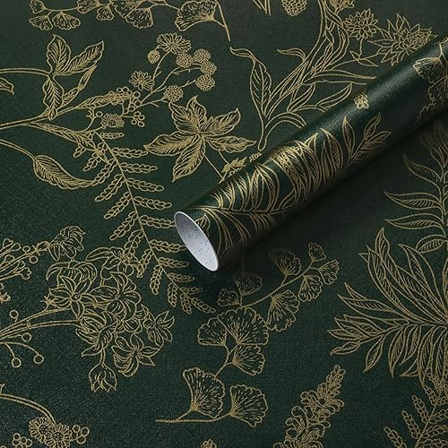 Miniatura 10 de Papel tapiz para despegar y pegar, papel de pared floral azul y blanco para dormitorio, papel de contacto azul para gabinetes, papel tapiz Azul y