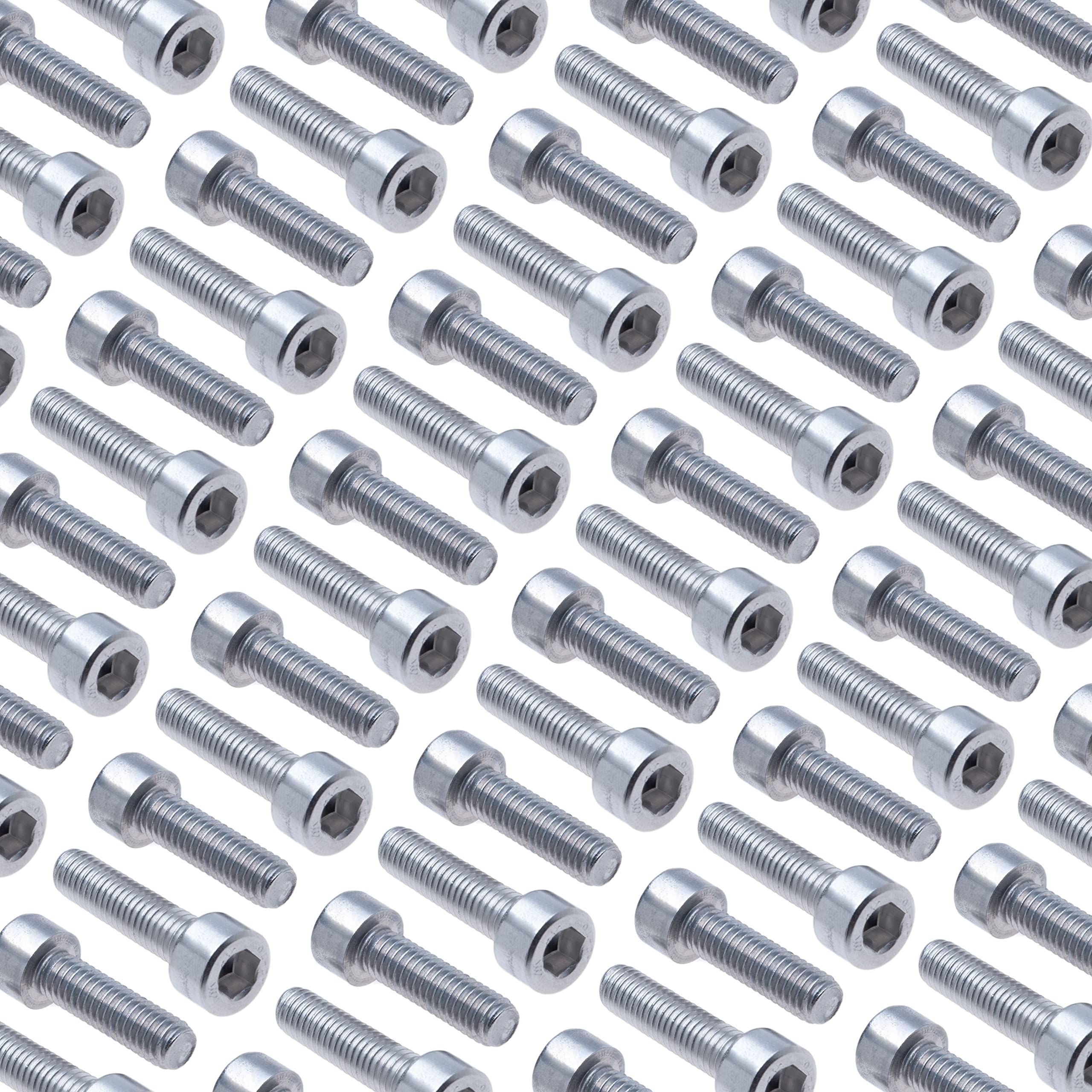 Viti a Testa Cilindrica Esagonale M8x30 10 pezzi A2 in Acciaio Inox con Esagono Incassato e Chiave a Brugola Vite Esagonale Filettatura di Fissaggio per Impieghi Gravosi Standard DIN912 (8mm x 30mm)