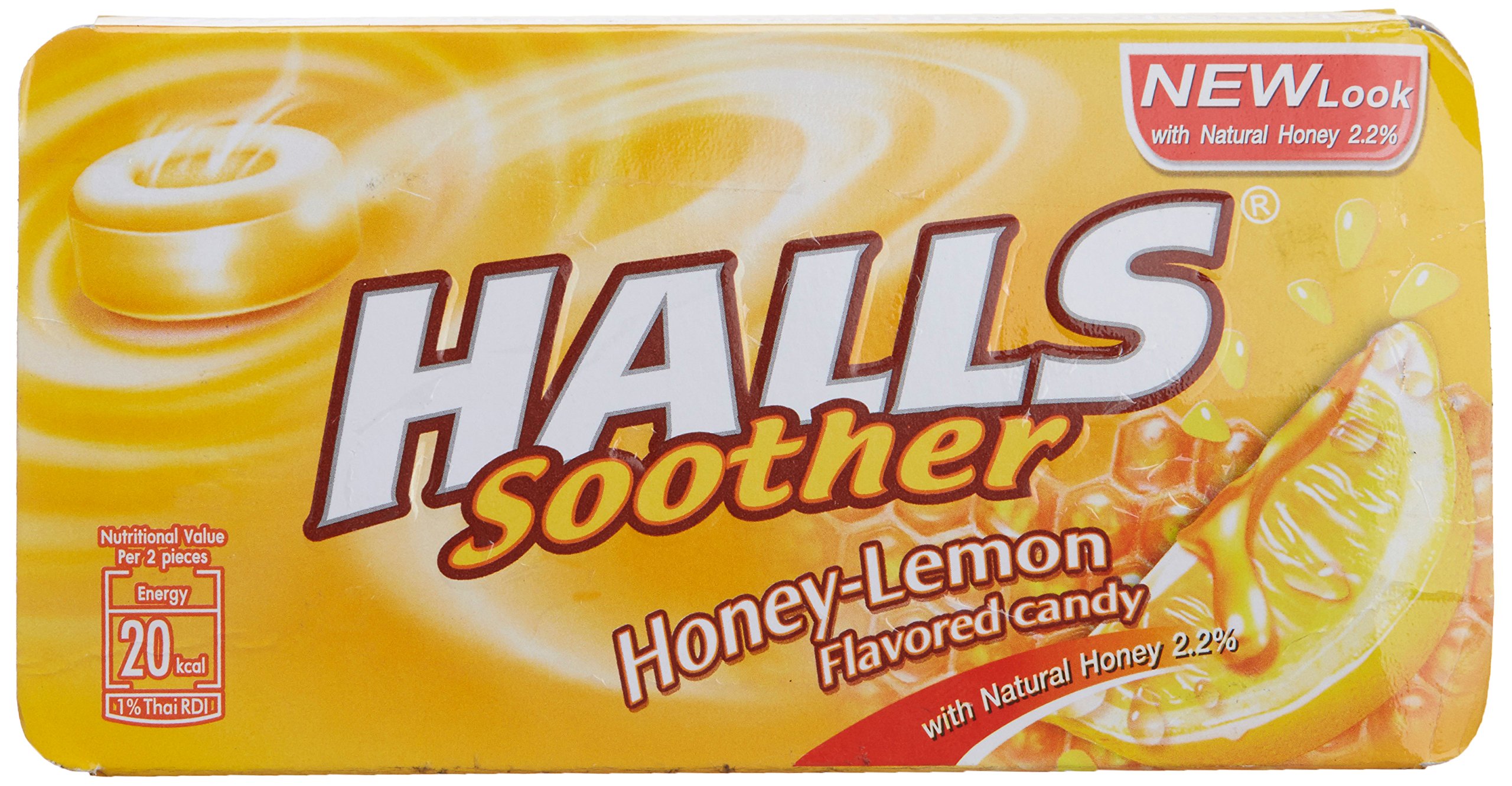 Halls Honey Lemon Yellow Candy, 22.4g-image-42