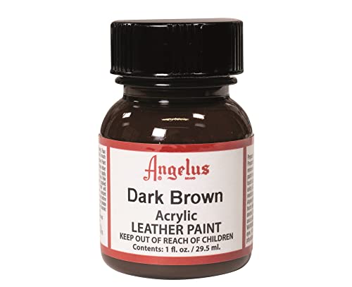 Opiniones y reviews de Thinner standard más recomendados. 24 Angelus - Pintura acrílica para cuero, 29.6 ml, Café Oscuro, 1 Oz Standard, 1