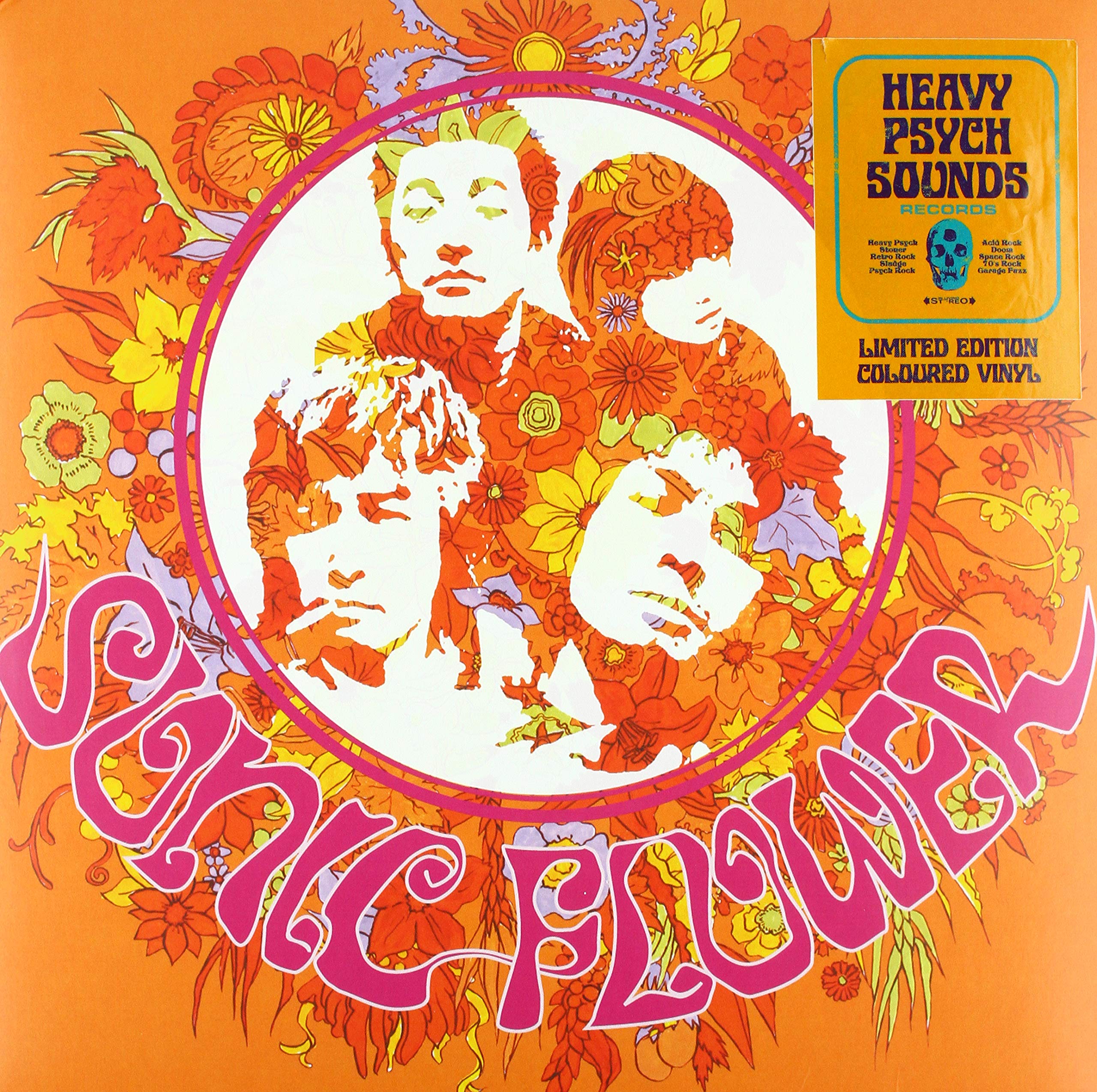 Sonic Flower Sonic Flower (coloured Vinyl) LP New 745860737832