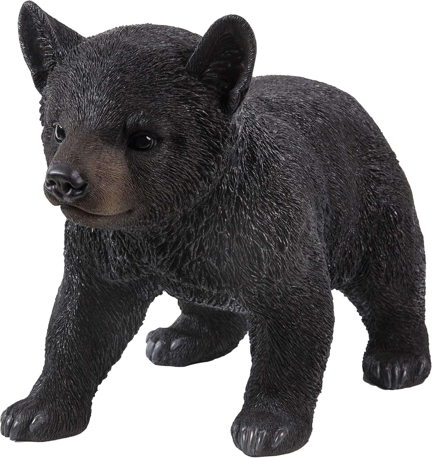 Hi-Line Gift Ltd Black Bear Cub Walking Statue