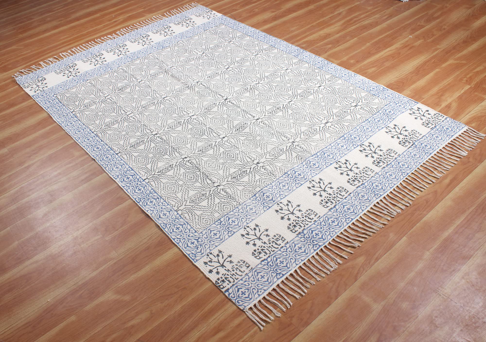 Tappeto da bagno Boho, tappeto da cucina marrone dimensioni personalizzate, tappeto da bagno Boho tappeto da bagno in cotone intrecciato a mano, tappeto bohémien per camera da letto, corridoio,