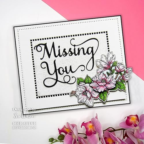 Miniatura 9 de Creative Expressions CED5546, metal, tamaño de troquel más grande 6.8 x 56.8 in