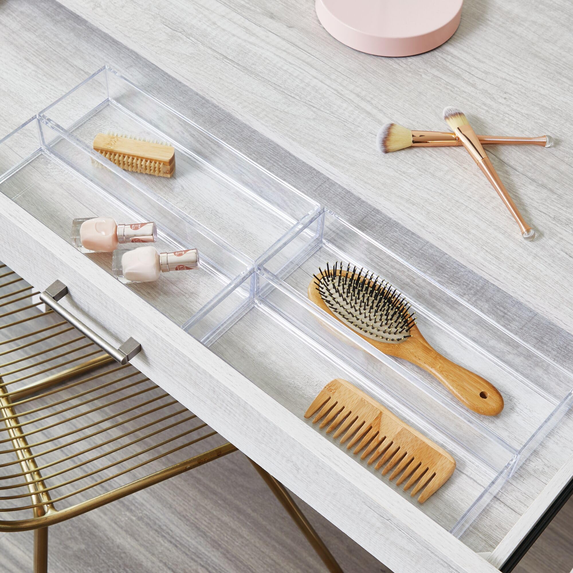 InterDesign 28142M6 Pattumiera, Trasparente