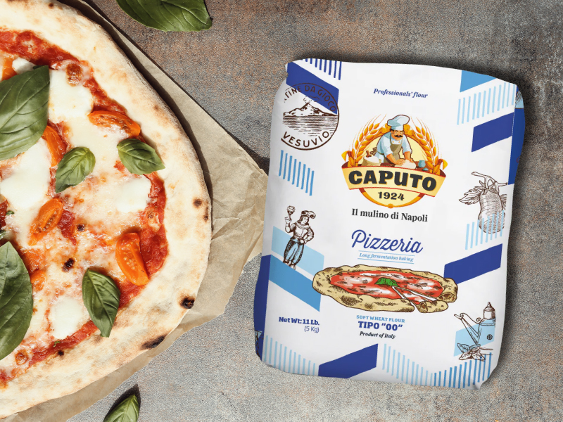 CAPUTO 25Kg Pizzeria Pizza Flour Soft Wheat Flour Type "00" For Pizza Traditional Doughs Italy I.377410343