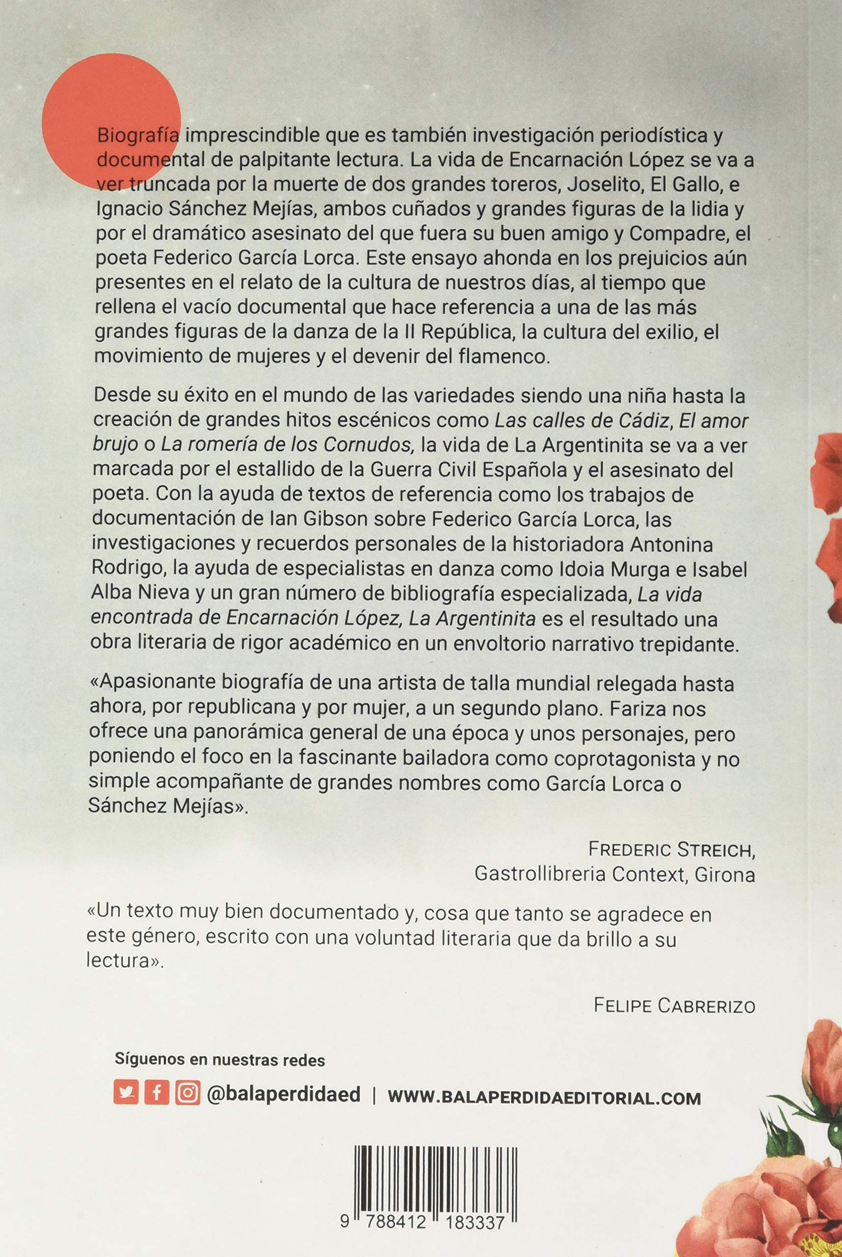 La vida encontrada de encarnación lópez, la argentinita